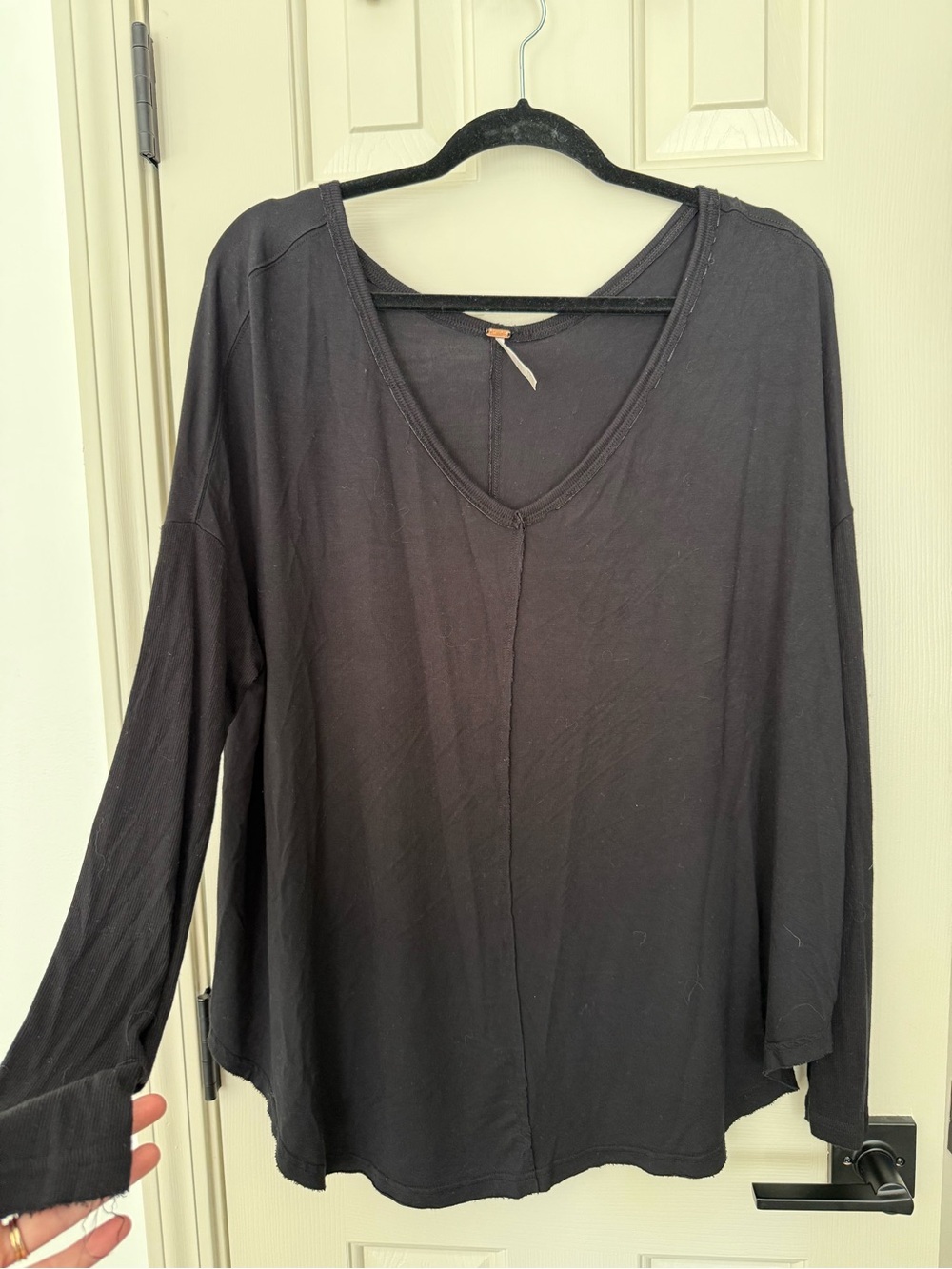 Free People Top Black